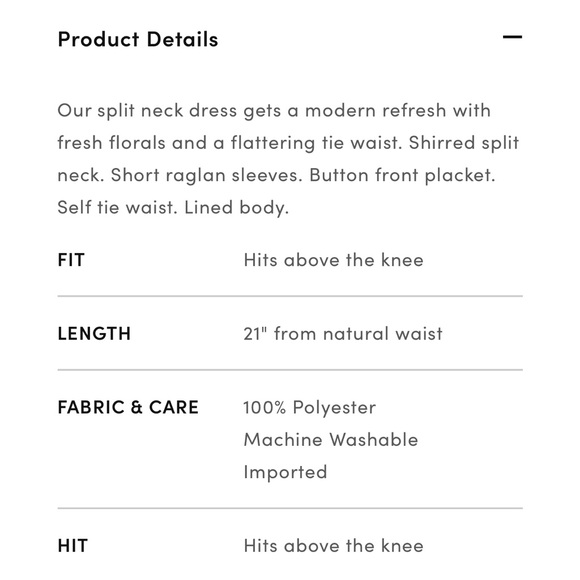 Ann Taylor Floral Split Neck Dress - Picture 4 of 11